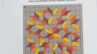 John J ColeMorgan’s Double Carpenter’s Star Quilt Pattern Tutorial part 1 of 2 [upl. by Runck]