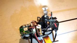 Using an LED Flashlight as a Strobe to Diagnose Vibration issues in Heli [upl. by Suirred]