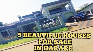 5 Beautiful Houses for Sale in Harare Zimbabwe [upl. by Auginahs]