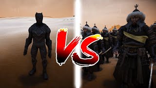 BLACK PANTHER VS 999 999 MONGOL SOLDIERS  Ultimate Epic Battle Simulator 2 [upl. by Marbut]