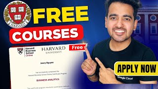 Free Scholarship ➤ Harvard University Free Courses With Free Certificate  Learn From Experts [upl. by Bergman735]