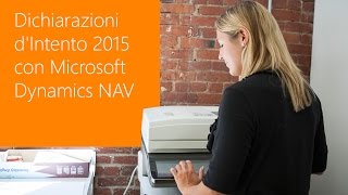 Dichiarazioni dIntento 2015 con Microsoft Dynamics NAV [upl. by Garrott302]