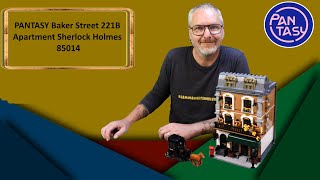 Schritt in die Welt von Sherlock Holmes Das Meisterwerk der Baker Street 221B aus Klemmbausteinen [upl. by Mlohsihc]