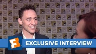 Tom Hiddleston ComicCon 2013 Exclusive Interview  Comic Con  FandangoMovies [upl. by Palmer]