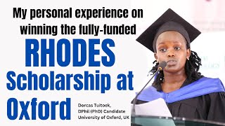 Rhodes Scholarships at Oxford Application Visa Travel Requirements and the experiences [upl. by Lasorella156]