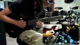 MegaDeth This Day We Fight Guitar Hero Vs Real Guitar [upl. by Hoffer]