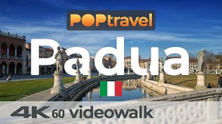 Walking in PADUA  Italy  Old Town to Prato della Valle  4K 60fps UHD [upl. by Helbona]