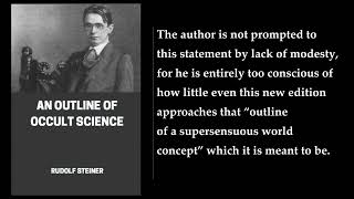 An Outline of Occult Science ✨ By Rudolf Steiner FULL Audiobook [upl. by Ahseneuq]