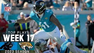 Jacksonville Jaguars Top Plays vs Carolina Panthers  2023 Regular Season Week 17 [upl. by Ylime]