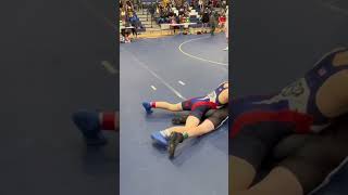 Colton wins his 1st ever match with a cradle pin [upl. by Chancey827]