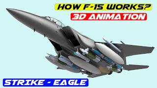 How F15 Works Explained in Detail  3D Animation [upl. by Isabea]