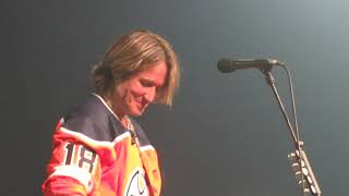 Keith Urban  Edmonton  Sept 22 2018  Thanking fans [upl. by Anialeh817]