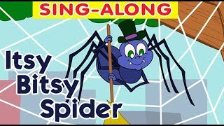 ITSY BITSY SPIDER with lyrics Singalong by COLETAS amp PACHETE [upl. by Ballou]