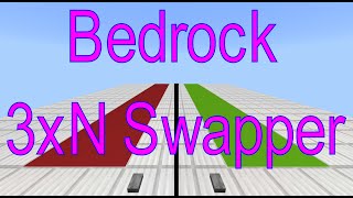 Tutorial Simple Bedrock 3xN Floor Block Swapper Bedrock 121 [upl. by Simpkins598]