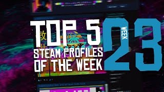 Top 5 Steam Profiles Of The Week  23 [upl. by Mallorie]