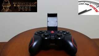 REVIEW  TERIOS T3 BLUETOOTH GAMEPAD [upl. by Akerdnuhs]