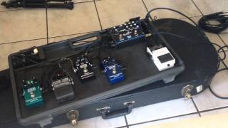 My Pedalboard 2013 w Ken Smith bass [upl. by Shira]