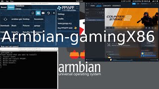 armbiangamingX86  Install Steam PPSSPP Retropie and Xonotic on Armbian X86 [upl. by Heaps]