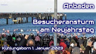 Anbaden 2023  Besucheransturm Kühlungsborn [upl. by Ielak]