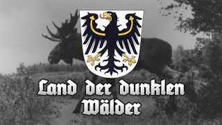 Ostpreußenlied  Land der dunklen Wälder  mit originalen Filmaufnahmen English Subtitles [upl. by Alidus]