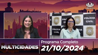 MULTICIDADES 21102024  DELEGACIA ONLINE DA DIVERSIDADE REFORÇA COMBATE À INTOLERÂNCIA [upl. by Vadim]