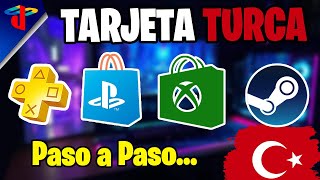 TU PROPIA TARJETA TURCA AHORRA EN PLAYSTATION XBOX NETFLIX EXPLICADO 🔥 [upl. by Roskes]