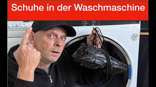 Schuhe in der Waschmaschine Mach das lieber nicht [upl. by Rebekkah]