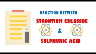 Strontium Chloride and Sulphuric Acid  Reaction [upl. by Isteb5]