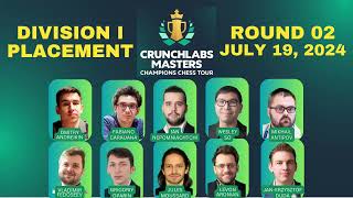 CRUNCHLABS MASTERS 2024  CCT  DIVISION I PLACEMENT  ROUND 02 [upl. by Cardon]