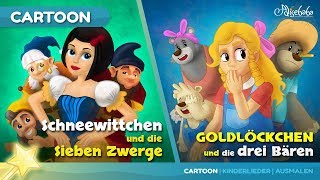 Schneewittchen und die sieben Zwerge märchen  Gutenachtgeschichte für kinder [upl. by Ayam]