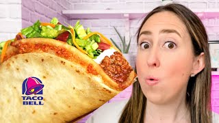 Can we make a Taco Bell Quesalupa  Taco Bell Copycat [upl. by Aiuqram883]