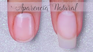 Unhas de Gel Com Aspecto Natural [upl. by Akemrej826]