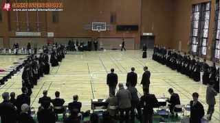 Kendo「剣道」 High level Kendo 見市（七段）vs 新谷（六段） VID20120320003 [upl. by Naasah]