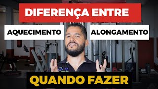 Aquecimento ou Alongamento antes do treino [upl. by Anirav]