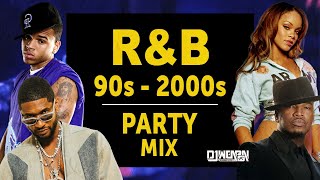 【90s2000s RNB PARTY MIX】THROWBACK  CHRIS BROWN  RIHANNA  NEYO  USHER  RampB  OLD SCHOOL [upl. by Noiwtna]