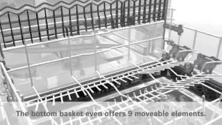 BOSCH VarioFlexPlus basket system Vaatwasser  Lavevaisselle  Product video Vandenborrebe [upl. by Anwadal576]