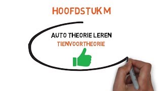 Auto theorie uitleg  Hoofdstuk M kruispunten [upl. by Henarat]