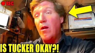 Tucker Carlson Suffers PSYCHOTIC EPISODE ALL CAUGHT ON VIDEO [upl. by Ednihek]