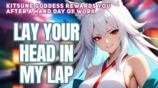 F4M Kitsune Goddess Rewards You After a Hard Day of Work Dominant Comfort [upl. by Enirhtac]