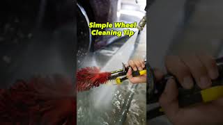 A Very SIMPLE Wheel Cleaning Tip detailing [upl. by Azitram]