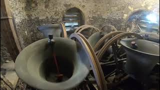 The bells of St Saviours Parish Church in WestgateonSea [upl. by Arahk]