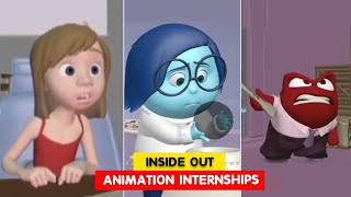 Inside Out  Animation Internships  Animation Breakdowns  3D Animation Internships [upl. by Eenerb]