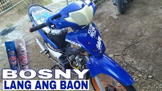 REPAINTING MOTORCYCLE FAIRINGS  PAANO MAGPINTURA NG FAIRINGS NG MOTOR  EIANS GARAGE [upl. by Abdel18]