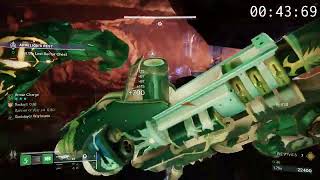 Aphelions Rest Master Lost Sector Speedrun in 103 Strand Titan [upl. by Kassie]