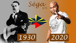 Lévolution du Séga à la Réunion 1930  2020 [upl. by Lyrrad938]