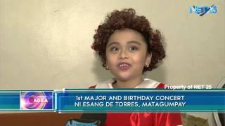 First major and birthday concert ni Esang de Torres matagumpay [upl. by Htes]