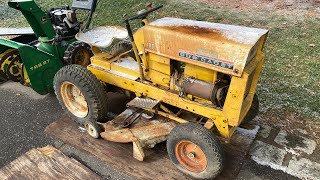 Cub Cadet 100 Sitting 20 Years  Will it run [upl. by Ees]