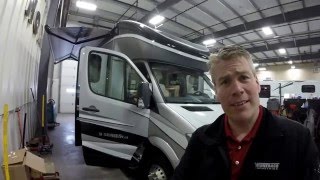 New 2017 Dynamax Isata 3 24FWM Sprinter Motor Home with Huge Slide [upl. by Mckale423]