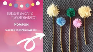 Jak zrobić pompony How to make pompoms DIY [upl. by Errecart]