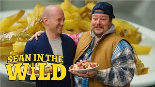 Matty Matheson and Sean Evans Have a Poutine Showdown  Sean in the Wild [upl. by Eidlog]